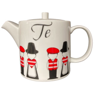 Welsh Folk 6 Cup Teapot