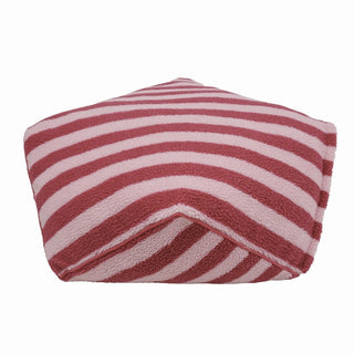 Pink Stripe Sherpa Comfort Bed