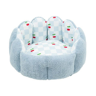 Cherry Pop Scalloped Donut Bed