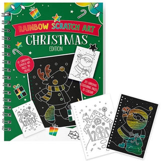 Xmas Scratch Art Book
