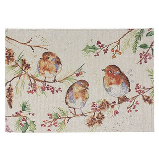 Winter Robin Jennifer Rose Placemat