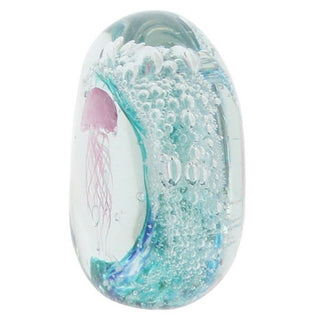 Art In Glass Handmade Jellyfish Wave