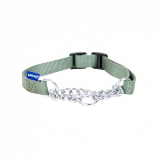 Obedia Nylon & Chain Collar