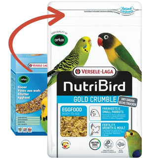 Nutribird Gold Crumble Parakeet & Small Parrot