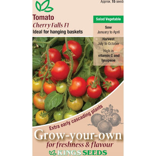 Kings Seeds Tomato Cherry Falls F1