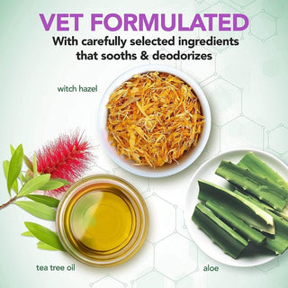 Vet's Best Clean Ear Finger Pads 50 pad tub