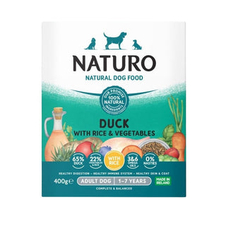 Naturo Adult Dog Tray Duck & Rice