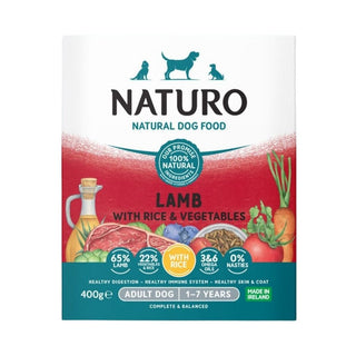Naturo Adult Dog Tray Lamb & Rice