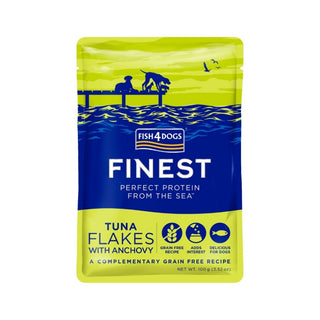 Fish4dogs Pouch Finest Tuna Flakes with Anchovy