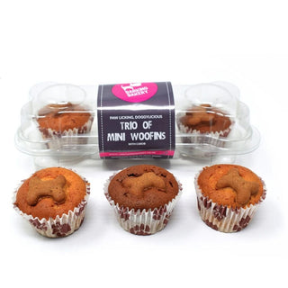 Barking Bakery Trio Of Mini Woofins