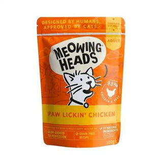 Meowing Heads Paw Lickin' Chicken Pouch