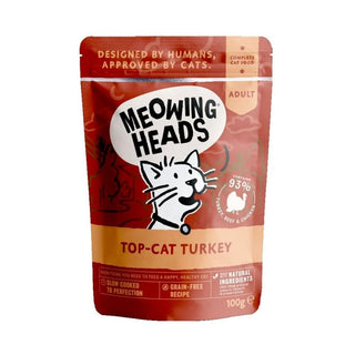 Meowing Heads Top-Cat Turkey Pouch