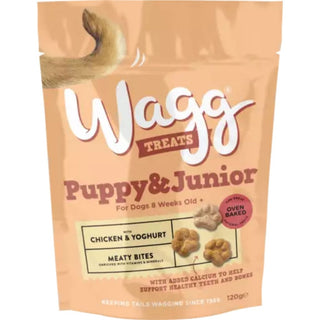Wagg Puppy & Junior Treats With Chicken And Yoghurt