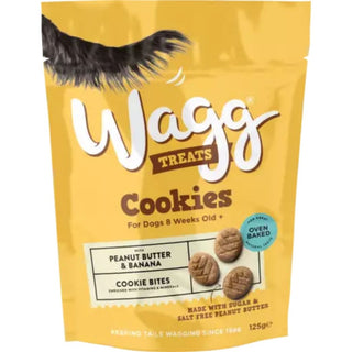 Wagg Peanut Butter & Banana Cookie Treats