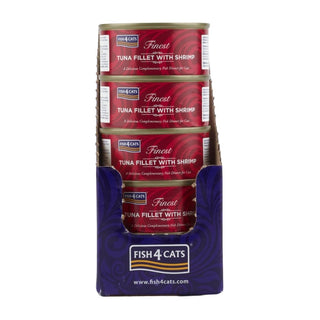 Fish4cats Finest Tuna Fillet With Prawn