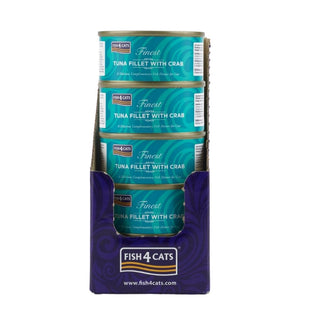 Fish4cats Finest Tuna Fillet With Crab