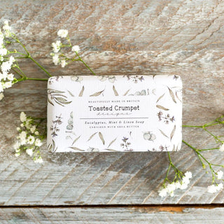 Toasted Crumpet Eucalyptus, Mint & Linen Soap