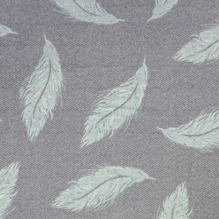 Danish Design Retreat Eco-Wellness Feather Grey/Duck Egg Duvet Cover