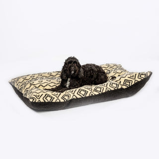 Danish Design Fleece Neutral Geometric Deep Duvet