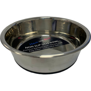 Silicon Base Stainless Steel Feeding Bowl