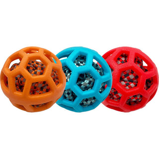TPR Holey Ball With Rope Ball Inside
