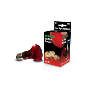 Habistat Red Night Spot Lamp Screw Fitting