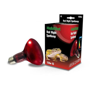 Habistat Red Night Spot Lamp Screw Fitting