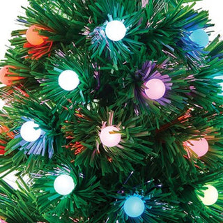 Premier  Fibre Optic Tree With Colour Change Ball Decoration