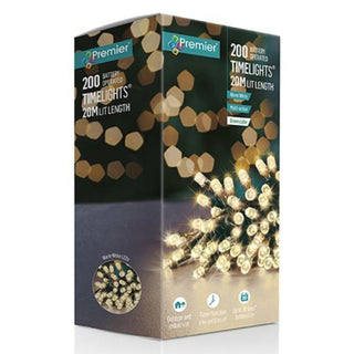 Premier 200 Multi Action Battery Operated LEDs With Timer