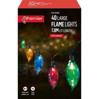 Premier 40 Flame Light With 80 Multi LED