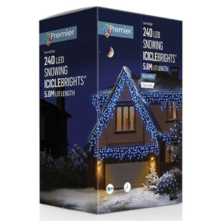 Premier 240 LED Snowing Icicle Lights