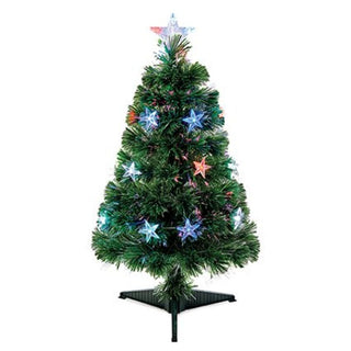 Premier Fibre Optic Star Tree With Multi Colour LEDS