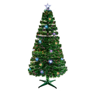 Premier Fibre Optic Tree With Multi Colour LED Parcels