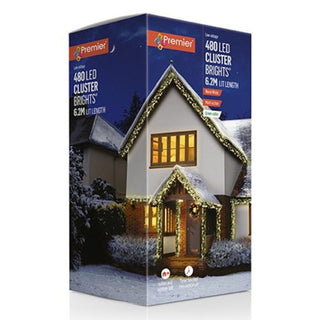 Premier 480 LED Multi-Action Clusterbrights with Timer