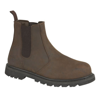 Grafters Safety Chelsea Boot with Steel Toe