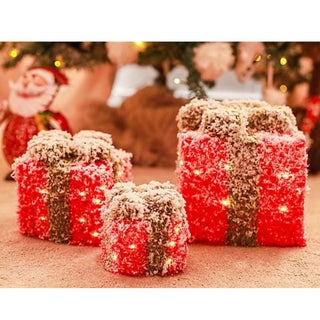 Lit-Gifts 3 Pack Red