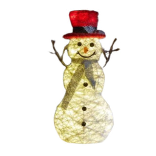 Holly McSnowflake Snowman