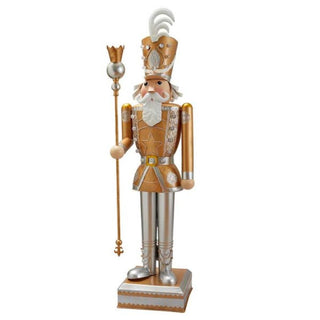 InLit Giant Nutcracker - Gold/White