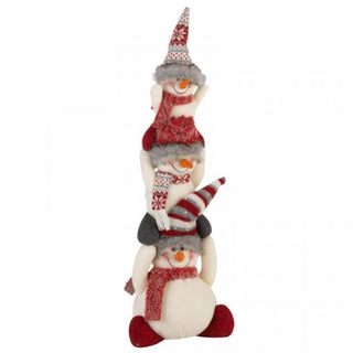 Three Kings Frosty Plush Snowman Stack
