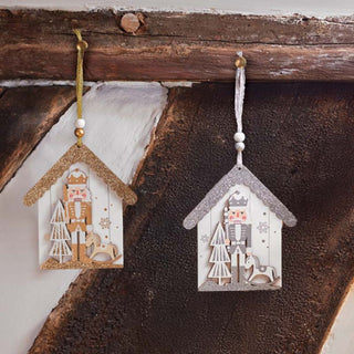 Three Kings Nutcracker House Pendant (Assorted)
