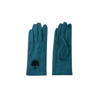 Tree of Life Gloves - Teal