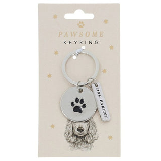 Pawsome Dog Keyring