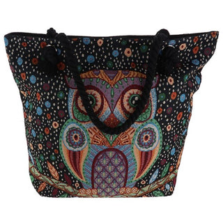 Tapestry Tote Burst Owl