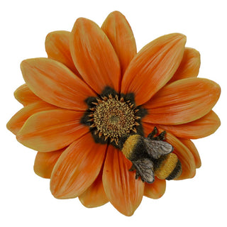 Vivid Arts Hanging Orange African Daisy/Bee