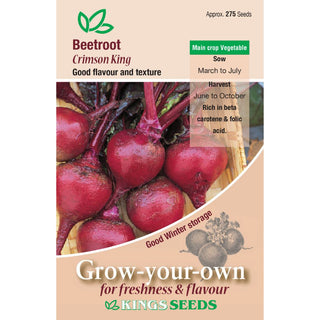 Kings Seeds Beetroot Crimson King