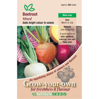 Kings Seeds Beetroot Mixed