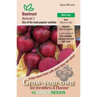 Kings Seeds Beetroot Detroit 2