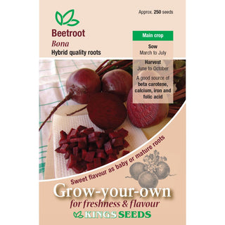Kings Seeds Beetroot Bona