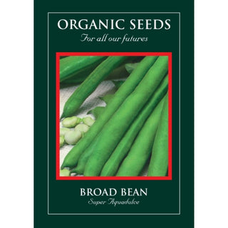 Suffolk Herbs Organic Broad Bean Super Aquadulce