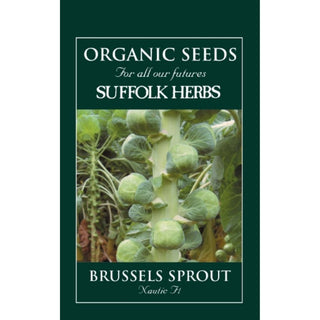 Suffolk Herbs Organic Brussels Sprout Nautic F1